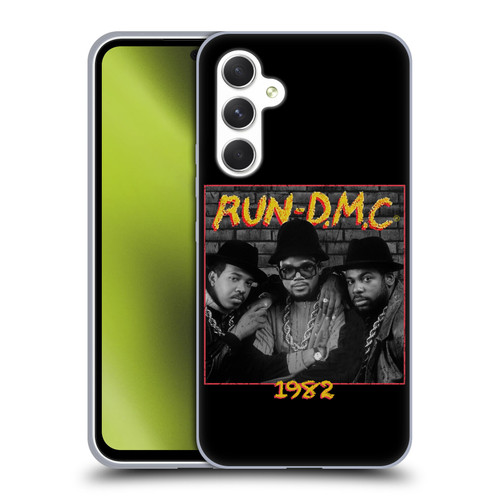 Run-D.M.C. Key Art Photo 1982 Soft Gel Case for Samsung Galaxy A54 5G