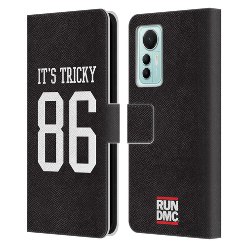 Run-D.M.C. Key Art It's Tricky Leather Book Wallet Case Cover For Xiaomi 12 Lite