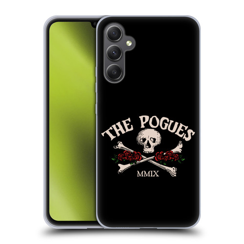 The Pogues Graphics Skull Soft Gel Case for Samsung Galaxy A34 5G