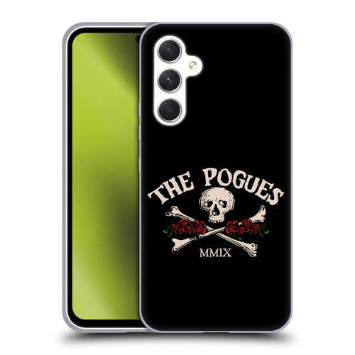 The Pogues Graphics Skull Soft Gel Case for Samsung Galaxy A54 5G