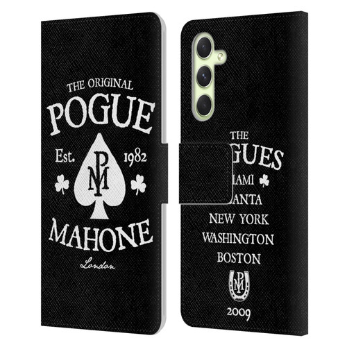 The Pogues Graphics Mahone Leather Book Wallet Case Cover For Samsung Galaxy A54 5G