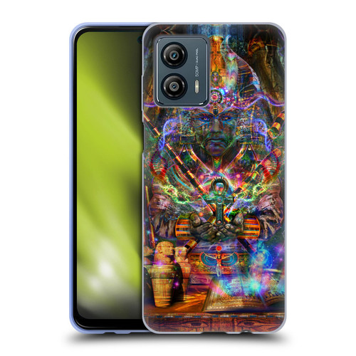 Jumbie Art Gods and Goddesses Osiris Soft Gel Case for Motorola Moto G53 5G
