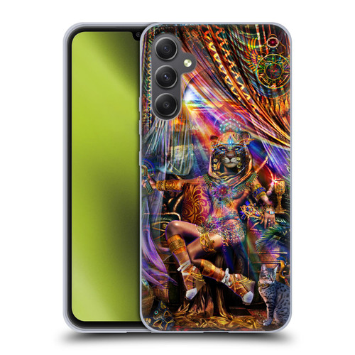 Jumbie Art Gods and Goddesses Bastet Soft Gel Case for Samsung Galaxy A34 5G