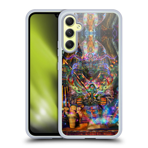 Jumbie Art Gods and Goddesses Osiris Soft Gel Case for Samsung Galaxy A34 5G