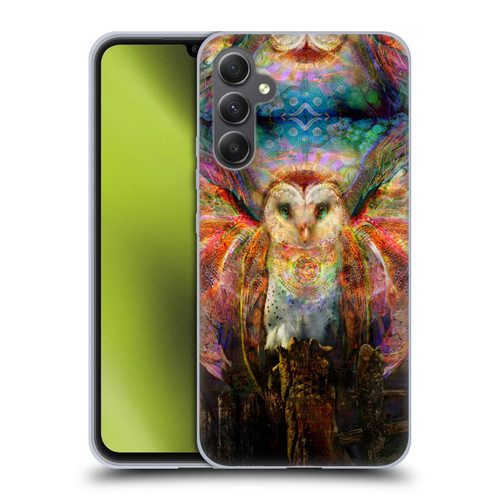 Jumbie Art Visionary Owl Soft Gel Case for Samsung Galaxy A34 5G