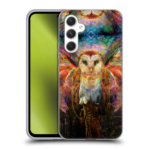 Jumbie Art Visionary Owl Soft Gel Case for Samsung Galaxy A54 5G