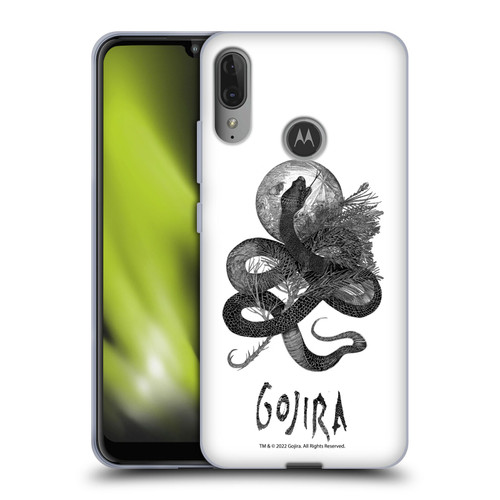 Gojira Graphics Serpent Movie Soft Gel Case for Motorola Moto E6 Plus