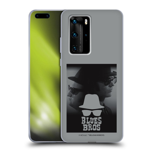 The Blues Brothers Graphics Jake And Elwood Soft Gel Case for Huawei P40 Pro / P40 Pro Plus 5G