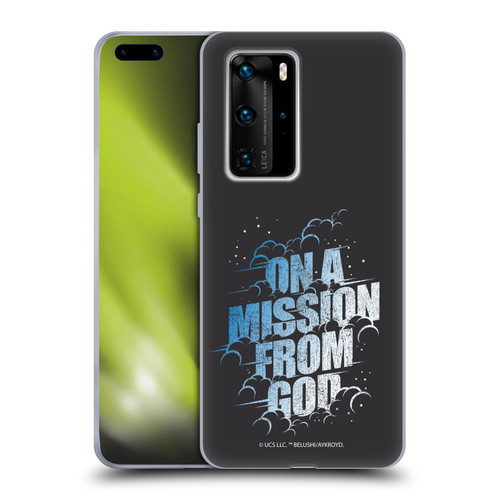 The Blues Brothers Graphics On A Mission From God Soft Gel Case for Huawei P40 Pro / P40 Pro Plus 5G