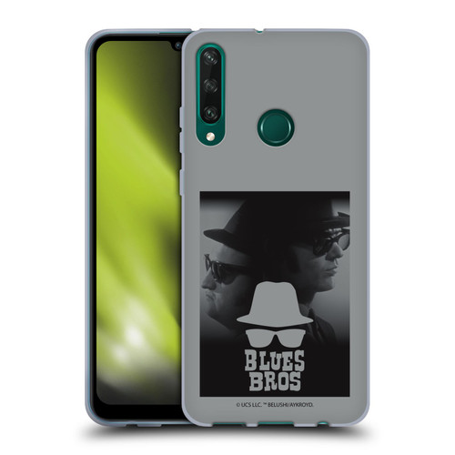 The Blues Brothers Graphics Jake And Elwood Soft Gel Case for Huawei Y6p
