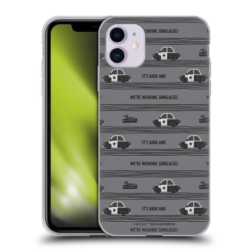 The Blues Brothers Graphics It's Dark Soft Gel Case for Apple iPhone 11