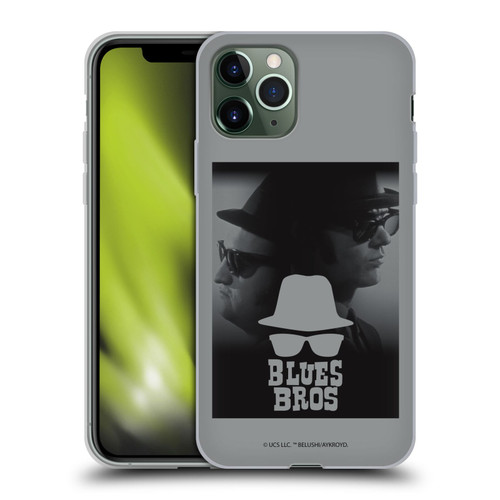 The Blues Brothers Graphics Jake And Elwood Soft Gel Case for Apple iPhone 11 Pro