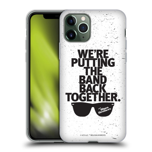 The Blues Brothers Graphics The Band Back Together Soft Gel Case for Apple iPhone 11 Pro