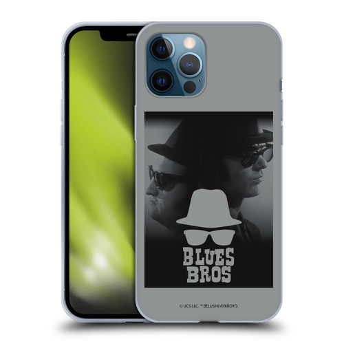 The Blues Brothers Graphics Jake And Elwood Soft Gel Case for Apple iPhone 12 Pro Max