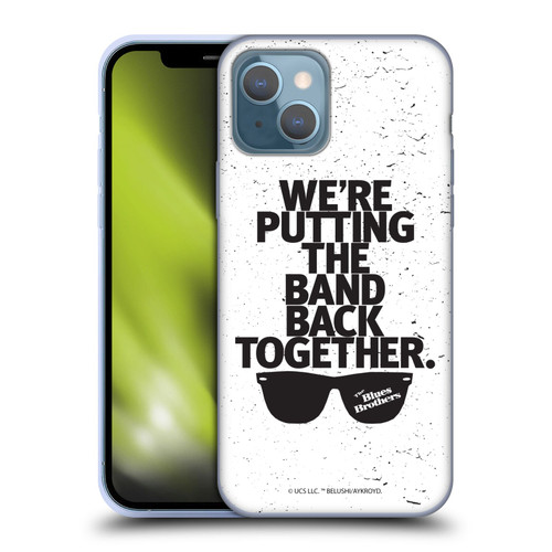 The Blues Brothers Graphics The Band Back Together Soft Gel Case for Apple iPhone 13
