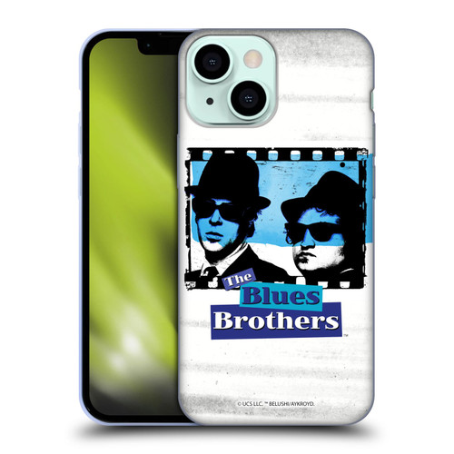 The Blues Brothers Graphics Film Soft Gel Case for Apple iPhone 13 Mini