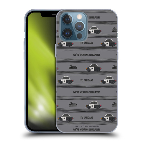 The Blues Brothers Graphics It's Dark Soft Gel Case for Apple iPhone 13 Pro Max