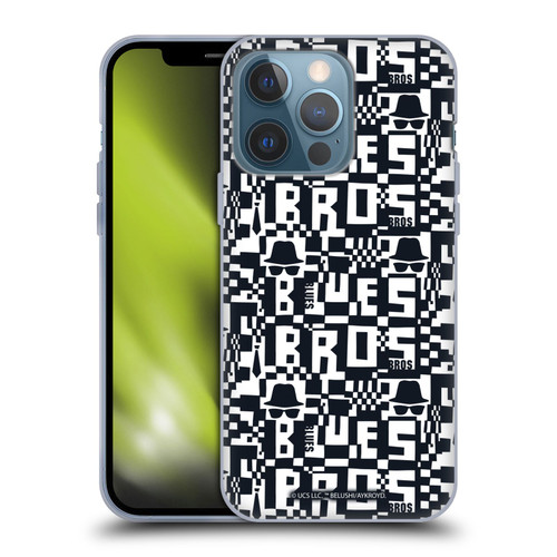 The Blues Brothers Graphics Pattern Soft Gel Case for Apple iPhone 13 Pro