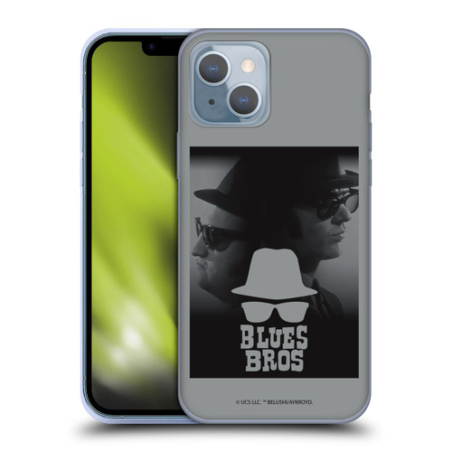 The Blues Brothers Graphics Jake And Elwood Soft Gel Case for Apple iPhone 14