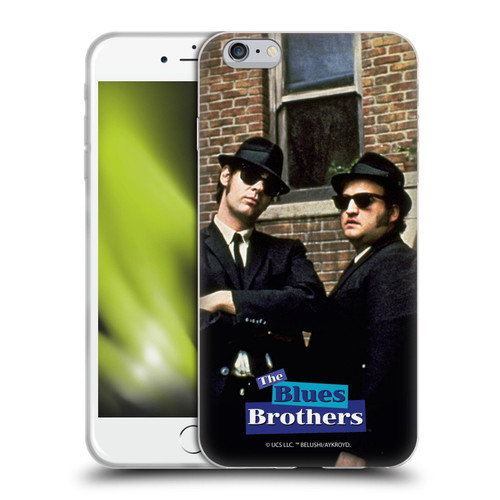 The Blues Brothers Graphics Photo Soft Gel Case for Apple iPhone 6 Plus / iPhone 6s Plus