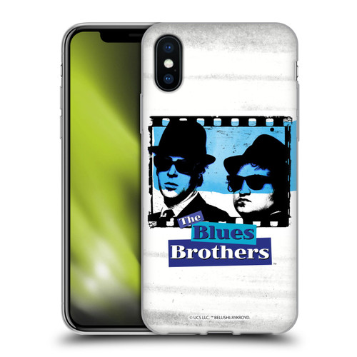 The Blues Brothers Graphics Film Soft Gel Case for Apple iPhone X / iPhone XS