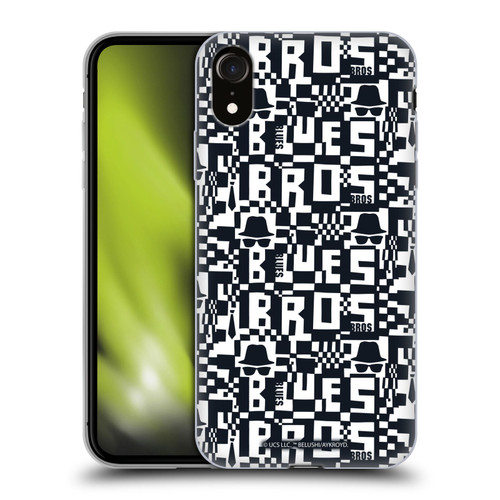 The Blues Brothers Graphics Pattern Soft Gel Case for Apple iPhone XR