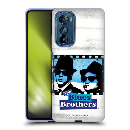 The Blues Brothers Graphics Film Soft Gel Case for Motorola Edge 30