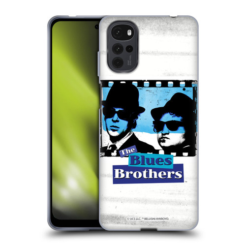The Blues Brothers Graphics Film Soft Gel Case for Motorola Moto G22