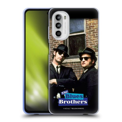 The Blues Brothers Graphics Photo Soft Gel Case for Motorola Moto G52