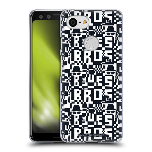 The Blues Brothers Graphics Pattern Soft Gel Case for Google Pixel 3