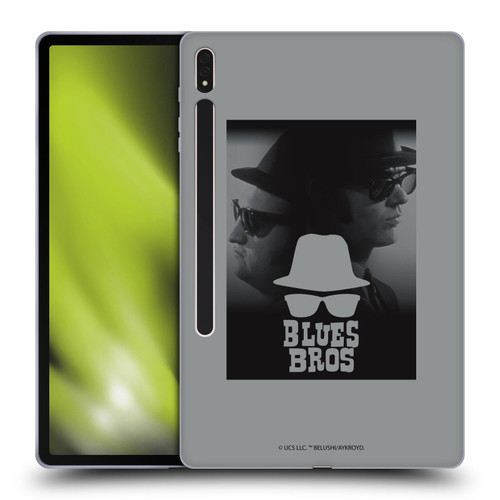 The Blues Brothers Graphics Jake And Elwood Soft Gel Case for Samsung Galaxy Tab S8 Plus