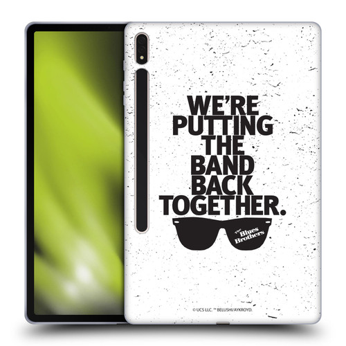 The Blues Brothers Graphics The Band Back Together Soft Gel Case for Samsung Galaxy Tab S8 Plus