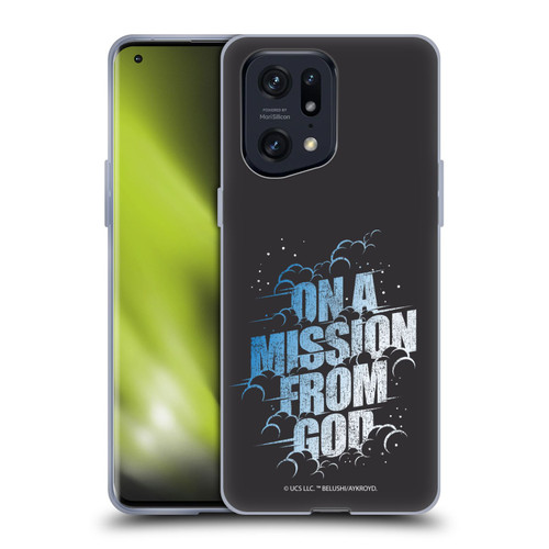 The Blues Brothers Graphics On A Mission From God Soft Gel Case for OPPO Find X5 Pro