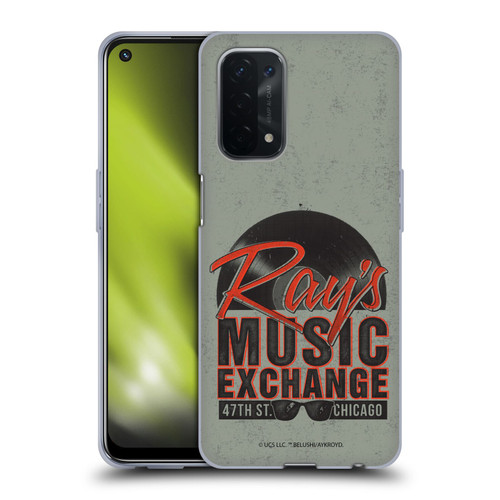 The Blues Brothers Graphics Ray's Music Exchange Soft Gel Case for OPPO A54 5G