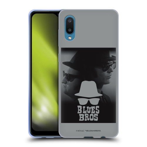 The Blues Brothers Graphics Jake And Elwood Soft Gel Case for Samsung Galaxy A02/M02 (2021)