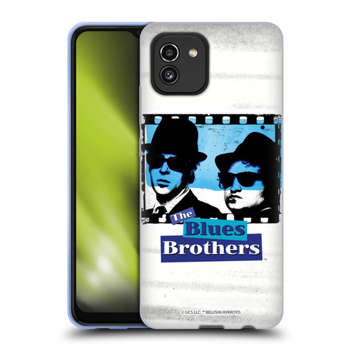 The Blues Brothers Graphics Film Soft Gel Case for Samsung Galaxy A03 (2021)