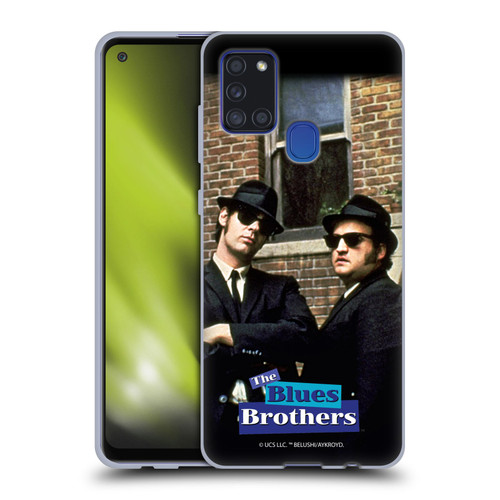 The Blues Brothers Graphics Photo Soft Gel Case for Samsung Galaxy A21s (2020)