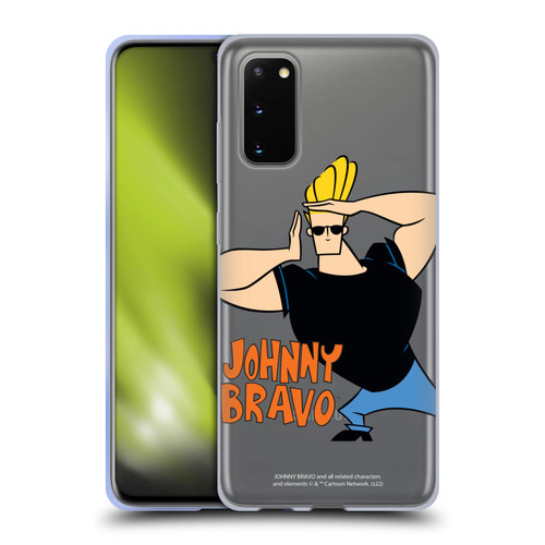 Johnny Bravo Graphics Character Soft Gel Case for Samsung Galaxy S20 / S20 5G