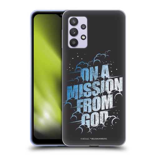 The Blues Brothers Graphics On A Mission From God Soft Gel Case for Samsung Galaxy A32 5G / M32 5G (2021)