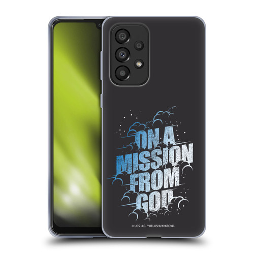 The Blues Brothers Graphics On A Mission From God Soft Gel Case for Samsung Galaxy A33 5G (2022)