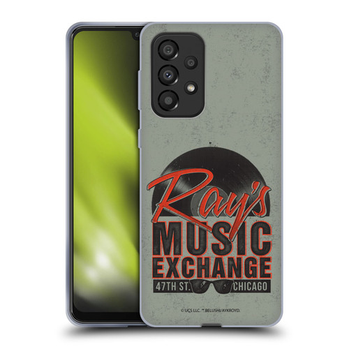 The Blues Brothers Graphics Ray's Music Exchange Soft Gel Case for Samsung Galaxy A33 5G (2022)