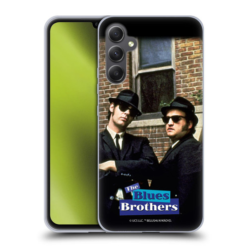 The Blues Brothers Graphics Photo Soft Gel Case for Samsung Galaxy A34 5G