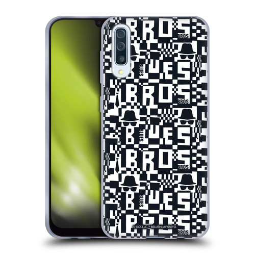 The Blues Brothers Graphics Pattern Soft Gel Case for Samsung Galaxy A50/A30s (2019)