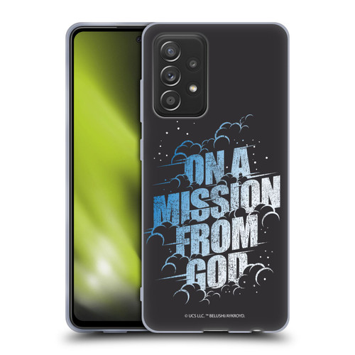 The Blues Brothers Graphics On A Mission From God Soft Gel Case for Samsung Galaxy A52 / A52s / 5G (2021)