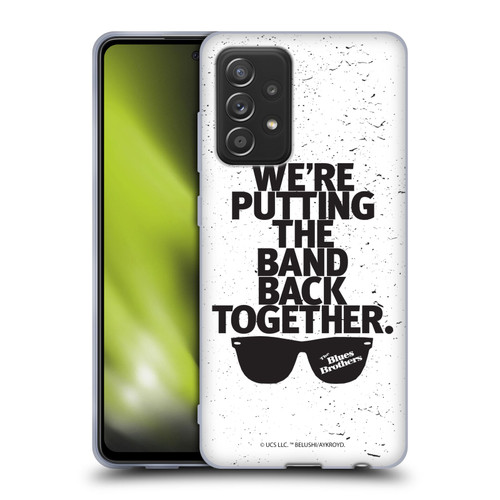 The Blues Brothers Graphics The Band Back Together Soft Gel Case for Samsung Galaxy A52 / A52s / 5G (2021)