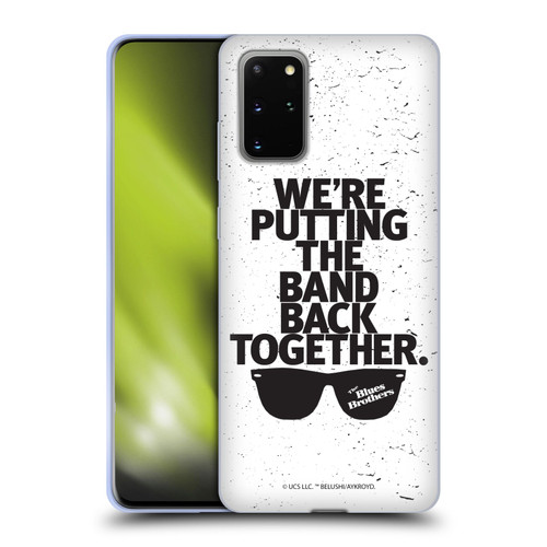 The Blues Brothers Graphics The Band Back Together Soft Gel Case for Samsung Galaxy S20+ / S20+ 5G