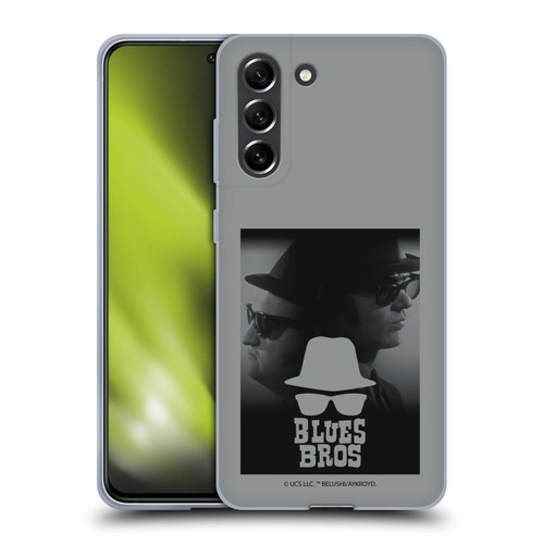 The Blues Brothers Graphics Jake And Elwood Soft Gel Case for Samsung Galaxy S21 FE 5G