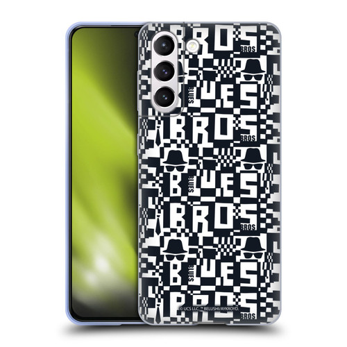 The Blues Brothers Graphics Pattern Soft Gel Case for Samsung Galaxy S21 5G
