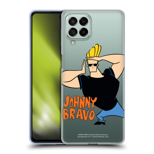 Johnny Bravo Graphics Character Soft Gel Case for Samsung Galaxy M53 (2022)