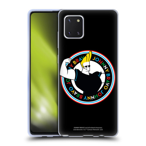 Johnny Bravo Graphics Logo Soft Gel Case for Samsung Galaxy Note10 Lite